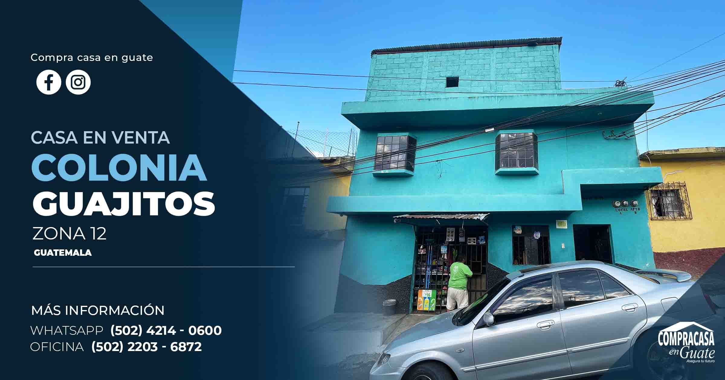 Venta de Casa o Casas, Terrenos, Propiedades, Apartamentos, Inmuebles en Guatemala, zona 11, zona 7, zona 2, zona 18, zona 16, Mixco, Carretera Al Salvador, Fraijanes, Santa Catarina Pinula, Antigua Guatemala, Villa Nueva, Villa Canales, San Miguel Petapa - Venta o Alquiler de Casas En Guatemala